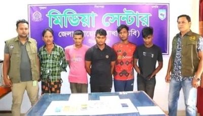 নীলফামারীতে গোয়েন্দা পুলিশের অভিযানে মাদক ব্যবসায়ীসহ ৫ জুয়াড়ি গ্রেফতার