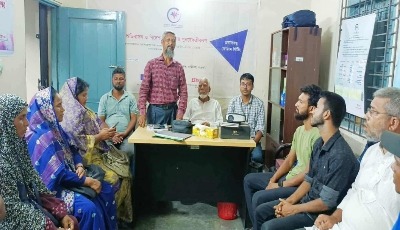 ৩১ বিদেশ ফেরতকে সহায়তা প্রদান কাউনিয়ায় প্রত্যাশা-২ প্রকল্পের প্রবাস বন্ধু ফোরাম সভা