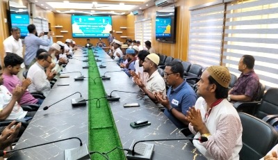 ভূরুঙ্গামারীতে উপজেলা প্রশাসনের উদ্যোগে পবিত্র ঈদে মিলাদুন্নবী উদযাপন