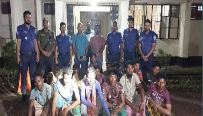 কলাগাও ছড়া থেকে অবৈধভাবে বালু উত্তোলন ১৬ জনের কারাদণ্ড: একজন মুচলেকার মুক্ত