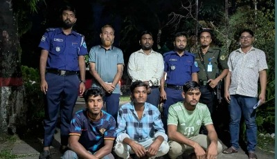 শান্তিপুর নদী থেকে অবৈধভাবে বালু উত্তোলন ও পরিবহনের দায়ে ৩ জনের কারাদণ্ড