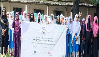 কাউনিয়ায় ব্র্যাক মাইগ্রেশন প্রোগ্রাম শিক্ষা প্রতিষ্ঠানে সচেতনতা মূলক সভা