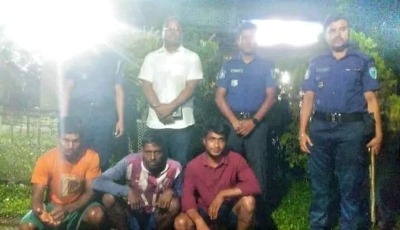 তাহিরপুরে অবৈধ বালু উত্তোলনে মোবাইল কোর্টের অভিযান: ৩ জনের কারাদণ্ড