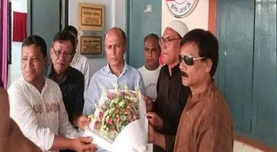 নীলফামারী প্রেস ক্লাবের লাইব্রেরি উদ্বোধন