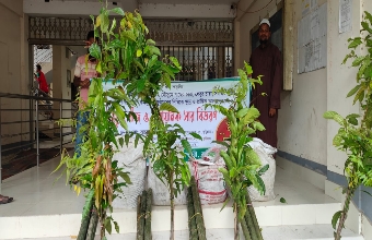নাগেশ্বরীতে ক্ষুদ্র ও প্রান্তিক কৃষকদের মাঝে বিনামূল্যে বীজ ও সার বিতরণ