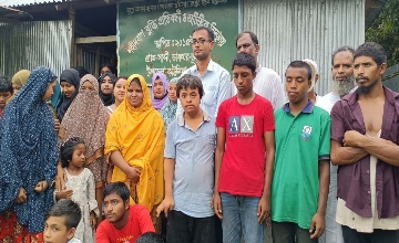 কাউনিয়ায় বুদ্ধি প্রতিবন্ধী ও অটিস্টিক বিদ্যালয় পরিদর্শন করলেন এসিল‍্যান্ড