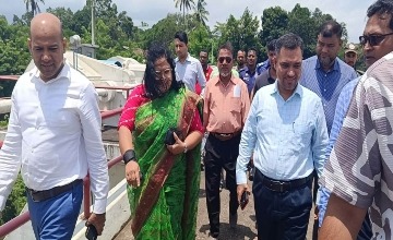 কাপ্তাই হ্রদের পানির উচ্চতা দ্রুত বৃদ্ধিতে খুলে দেয়া হয়েছে ১৬টি জলকপাট