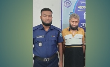 নাগেশ্বরীতে নিজ বাড়িতে অগ্নিসংযোগকারী ফুলবাড়ী থেকে গ্রেপ্তার