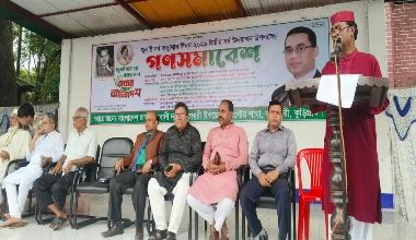নাগেশ্বরীতে জুলাই গণঅভ্যুত্থান দিবসের ২য় বর্ষপূর্তিতে বিএনপির গণসমাবেশ